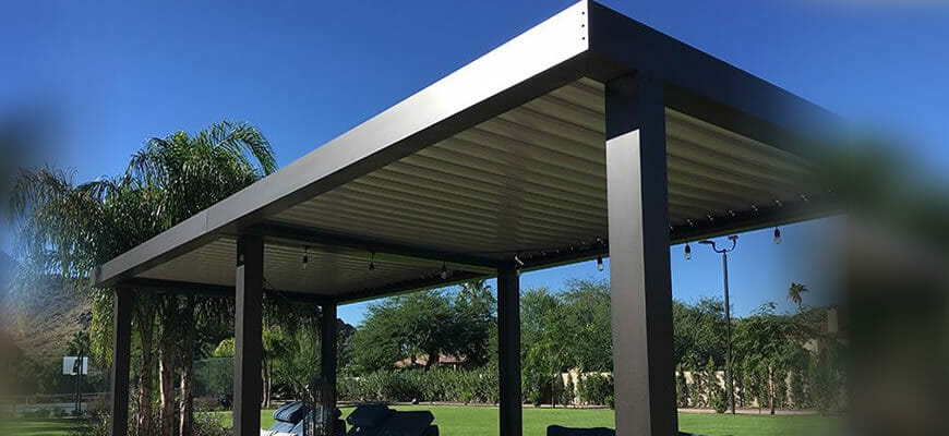 Почему израильтяне предпочитают именно алюминиевые перголы