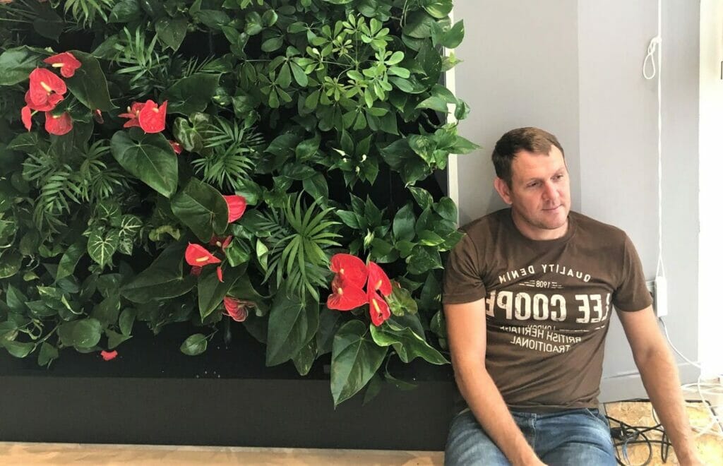 Фримет Максим- фитостены в Израиле