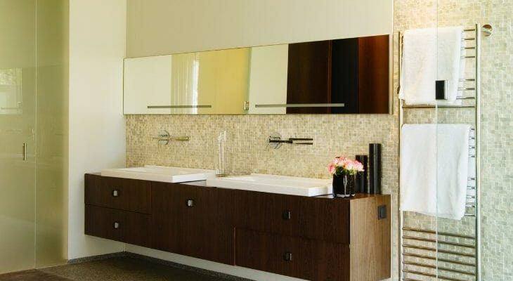 Тумбы под раковину: мебель для ванной комнаты в Израиле